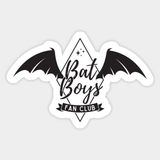 Bat Boys Fan Club Rhysand Azriel Cassian Acotar Book Lover, Night Court, A court of thorns and roses SJM merch Sticker